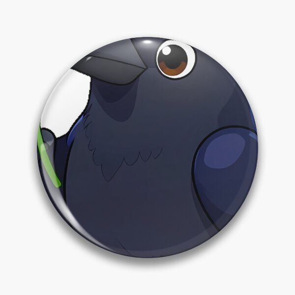 Item preview, Black Raven with a Pale Moonflower designed and sold by IllumeInk.