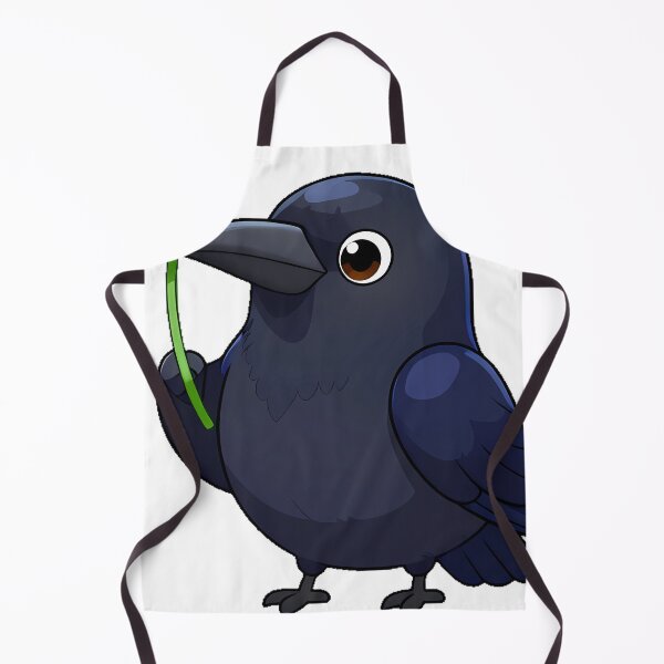 Item preview, Black Raven with a Pale Moonflower designed and sold by IllumeInk.