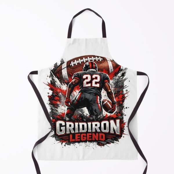 Item preview, Gridiron Legend Football Player Sports Graphic designed and sold by mbmstores.