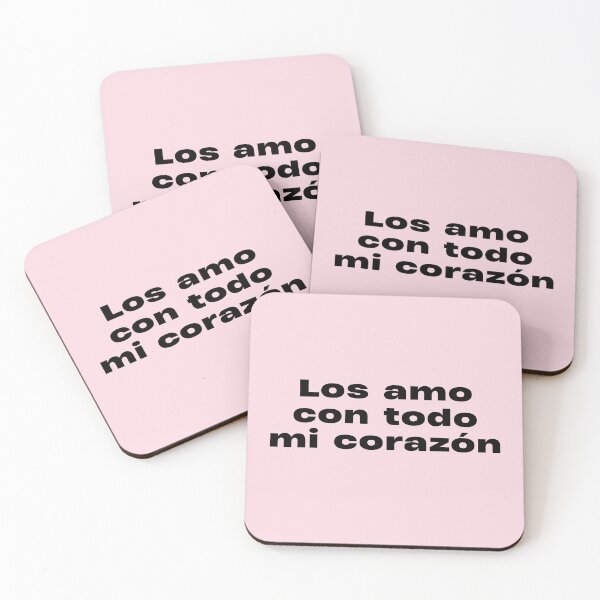 Item preview, Los Amo Con Todo Mi Corazon Spanish Quote designed and sold by eMKa82.