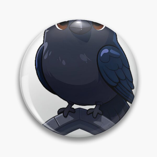 Item preview, Black Crow Perched on a Gothic Arch Window designed and sold by IllumeInk.