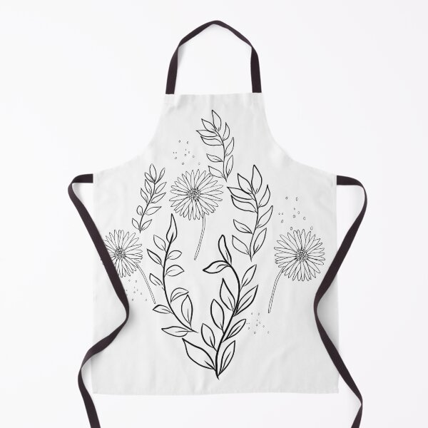 Item preview, Celestial Wildflower Bouquet Line Art designed and sold by altastudio.