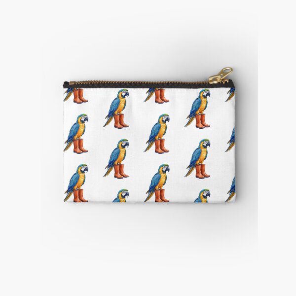 Item preview, Macaw Parrot Orange Boots designed and sold by Tiffany Roy.