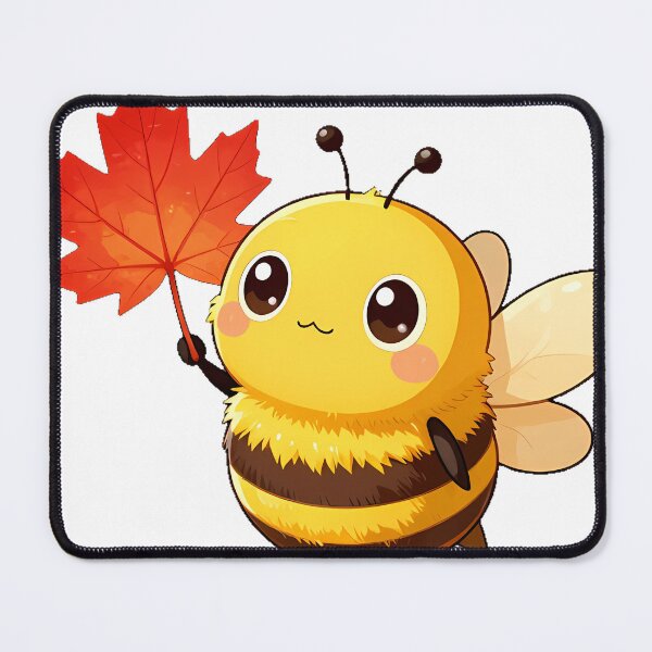 Item preview, Cute Bumblebee with a Maple Leaf designed and sold by pumsquare.