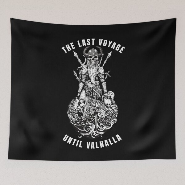 Item preview, The Last Voyage Until Valhalla Viking designed and sold by LeeTowleArt.