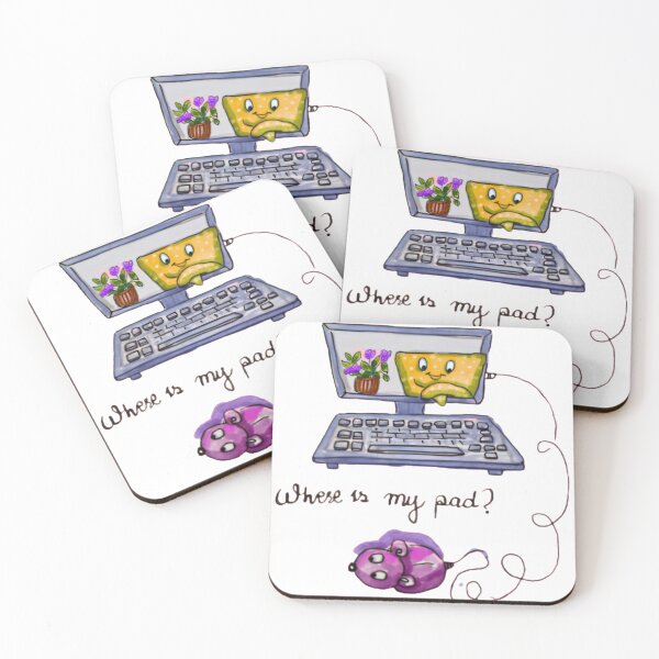 Item preview, Missing Mouse Pad designed and sold by Mawntsni.