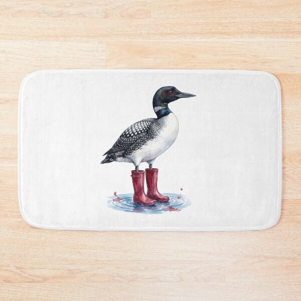 Item preview, Common Loon Red Boots designed and sold by Roy & Tiffany.