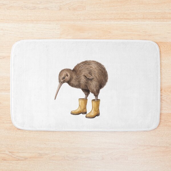 Item preview, Kiwi Bird Yellow Boots designed and sold by Roy & Tiffany.