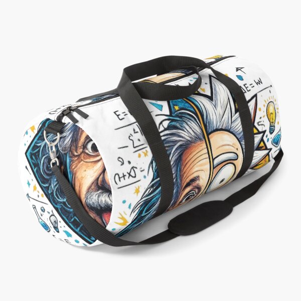Item preview, Einstein Rick Sanchez Split Face Genius Science Mashup Pop Culture Graphic designed and sold by DesignArtist.ia.