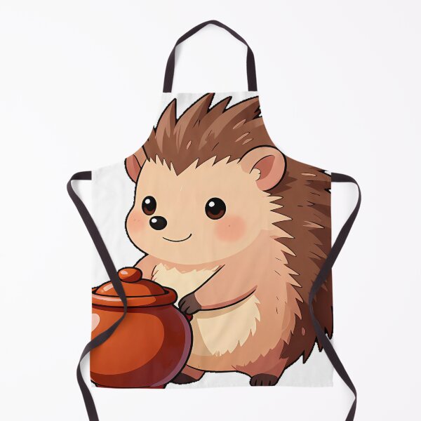 Item preview, Cute Hedgehog with a Honey Pot designed and sold by pumsquare.