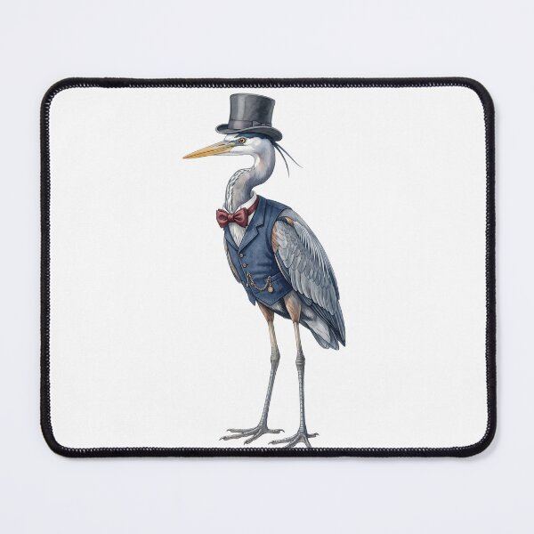 Item preview, Gentleman Blue Heron Vest designed and sold by Roy & Tiffany.