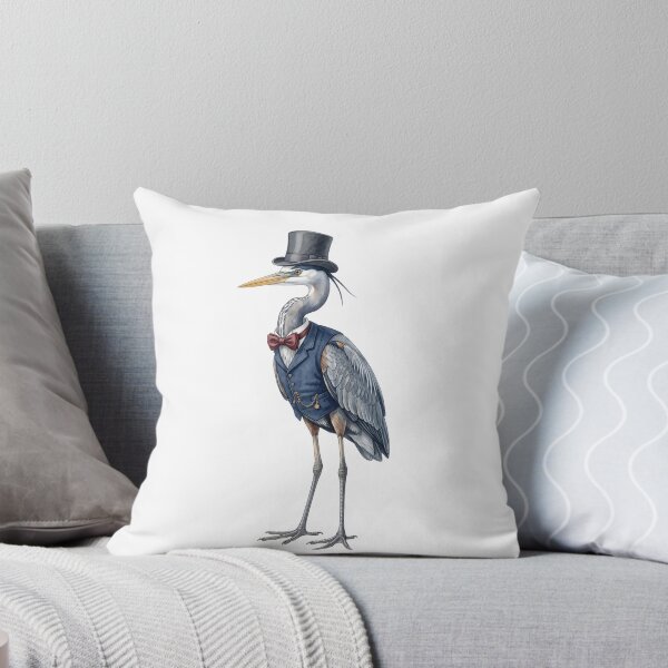 Item preview, Gentleman Blue Heron Vest designed and sold by Roy & Tiffany.