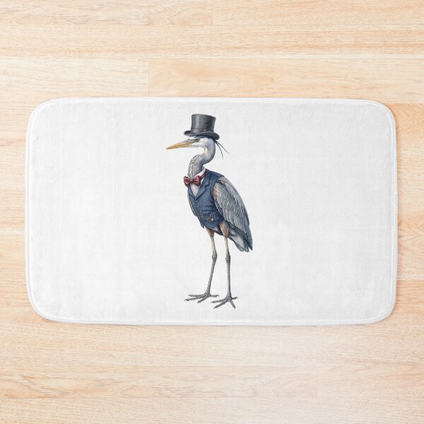 Item preview, Gentleman Blue Heron Vest designed and sold by Tiffany Roy.