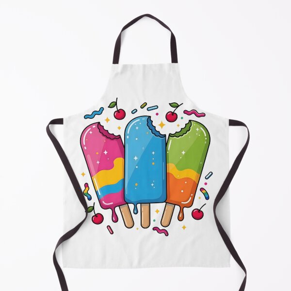 Item preview, delicious colorful cheerful ice lolly designed and sold by octozap.