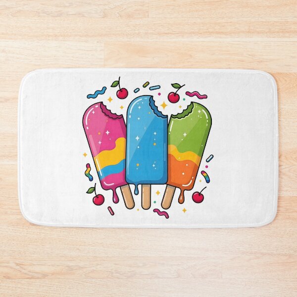Item preview, delicious colorful cheerful ice lolly designed and sold by octozap.