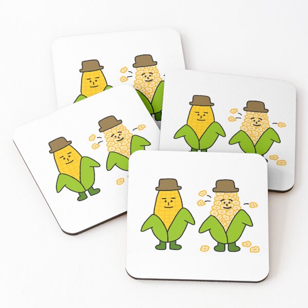 Item preview, Corn guy and Popcorn guy designed and sold by superbaechoo.