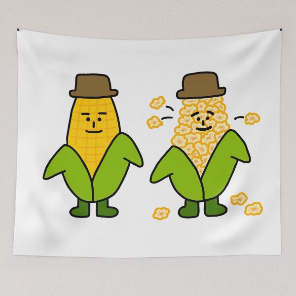 Item preview, Corn guy and Popcorn guy designed and sold by superbaechoo.