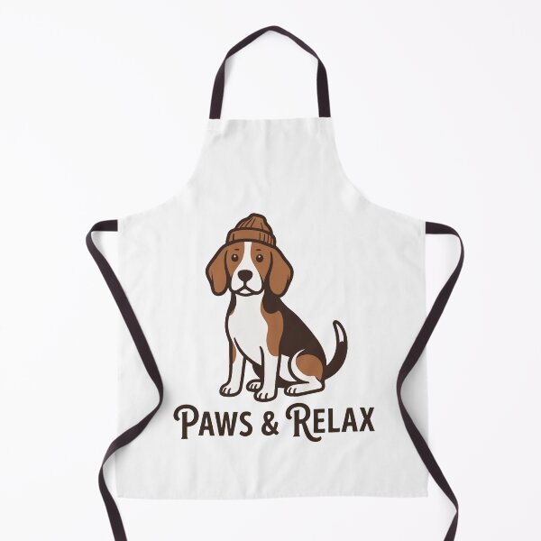 Item preview, Paws & Relax Beagle Dog Cozy Beanie Illustration designed and sold by GiaoCalonas.