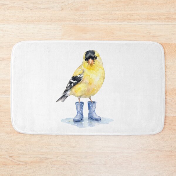 Item preview, American Goldfinch Blue Boots designed and sold by Roy & Tiffany.