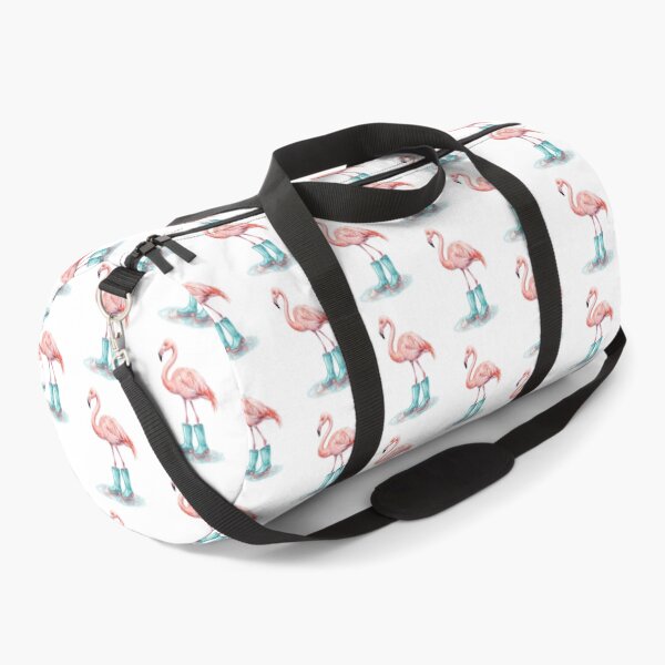 Item preview, Pink Flamingo Teal Boots designed and sold by Roy & Tiffany.