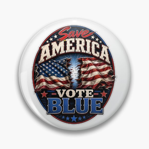 Item preview, Save America – Vote Blue designed and sold by Wilcox PhotoArt.
