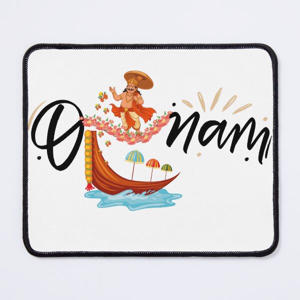 Item preview, Happy Onam designed and sold by Nivora Galerie.