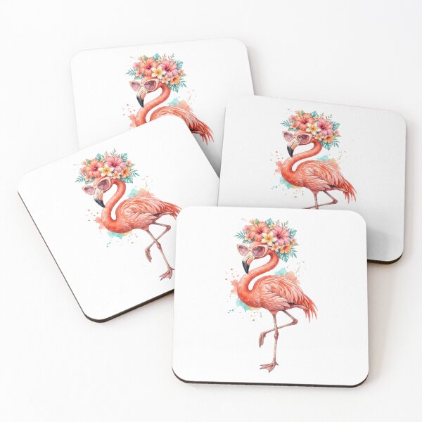 Item preview, Fashion Flamingo Flower Crown designed and sold by Roy & Tiffany.