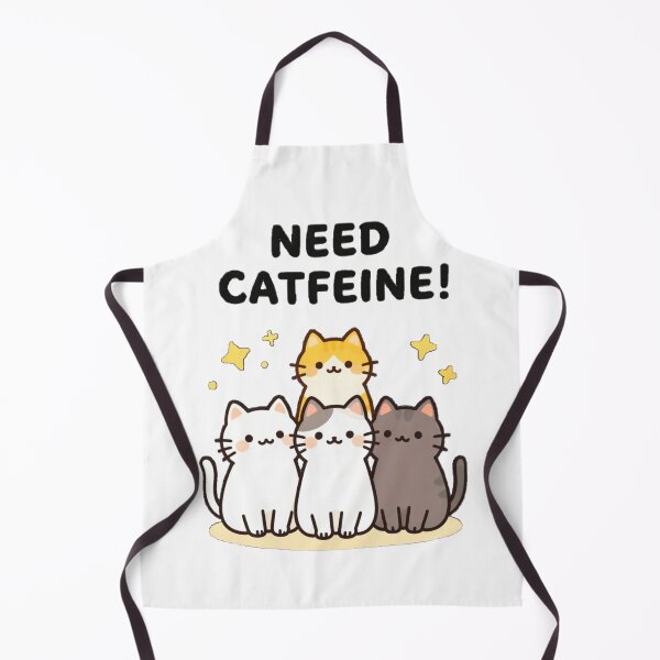 Item preview, Funny Relax with Cats and Caffeine NEED CATFEINE! designed and sold by Giulivo Store Graphic.