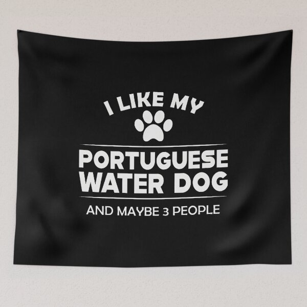 Item preview, Portuguese Water Dog Lover Funny Saying Paw Print designed and sold by GiaoCalonas.