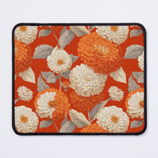 Item preview, Flourishing Zinnia Print - Flower Floral Pattern - Father'S Day Gift Ideas designed and sold by RoyalStarsPatts.