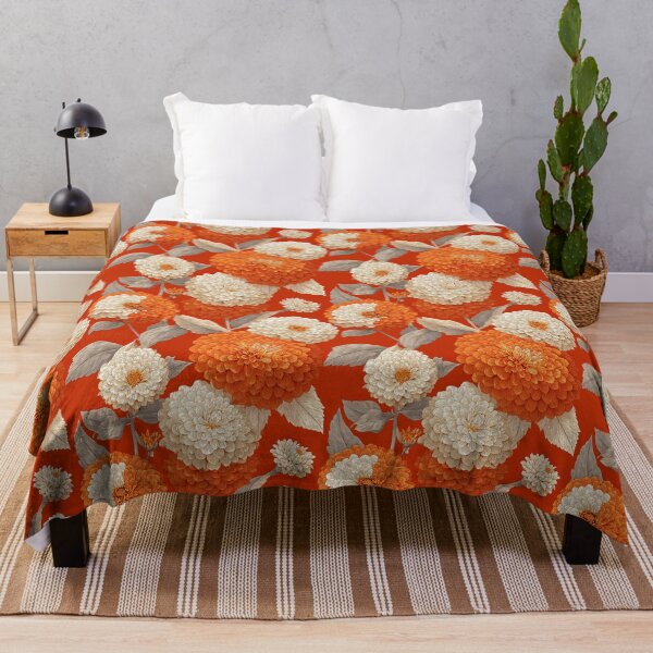 Item preview, Flourishing Zinnia Print - Flower Floral Pattern - Father'S Day Gift Ideas designed and sold by RoyalStarsPatts.