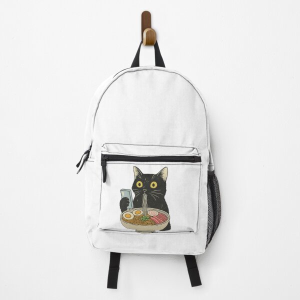 Item preview, Cat Eating Ramen Funny Graphic For Cat Lovers designed and sold by Thread&Fable.