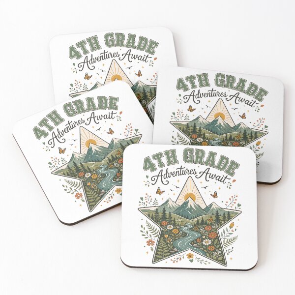 Item preview, 4th Grade Teacher Camper Camping Hiking Adventure Awaits designed and sold by OUICHA.