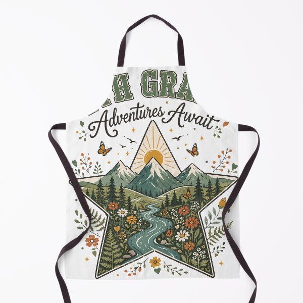 Item preview, 4th Grade Teacher Camper Camping Hiking Adventure Awaits designed and sold by OUICHA.