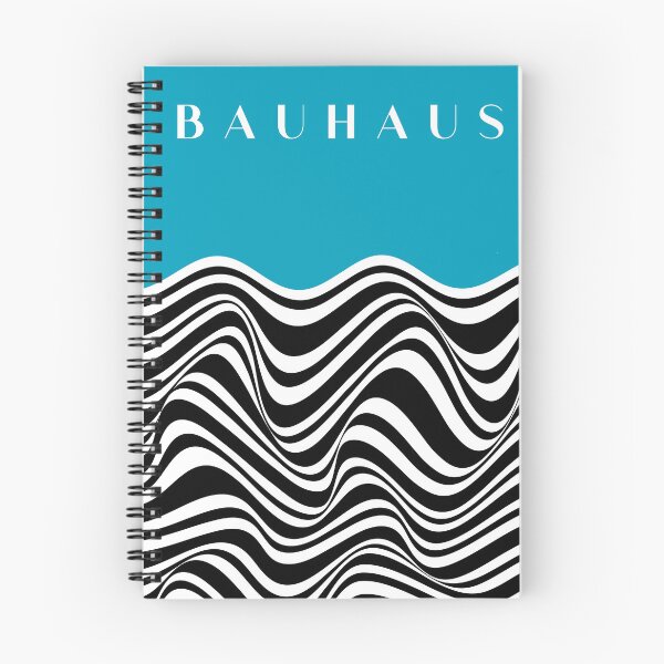 Item preview, Bauhaus Black & White Wavy Abstract Design designed and sold by seLaleeeNamha.