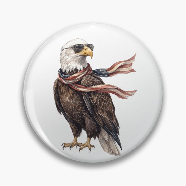 Item preview, Cool Eagle USA Scarf Sunglasses designed and sold by Tiffany Roy.