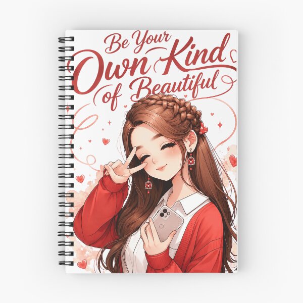 Item preview, Be Your Own Kind of Beautiful – Cute Anime Girl Aesthetic designed and sold by  Mirai_Art  ⭐⭐⭐⭐.