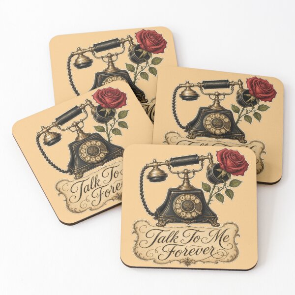 Item preview, Talk To Me Forever Vintage Rotary Phone Art designed and sold by Aliplus+.