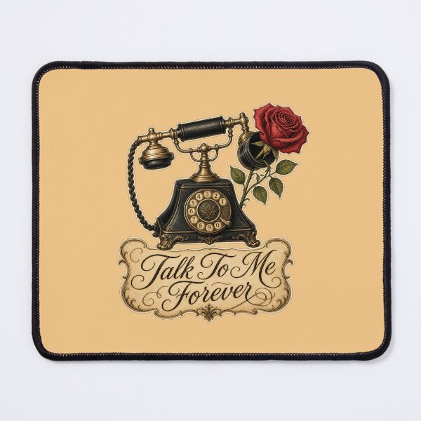 Item preview, Talk To Me Forever Vintage Rotary Phone Art designed and sold by Aliplus+.