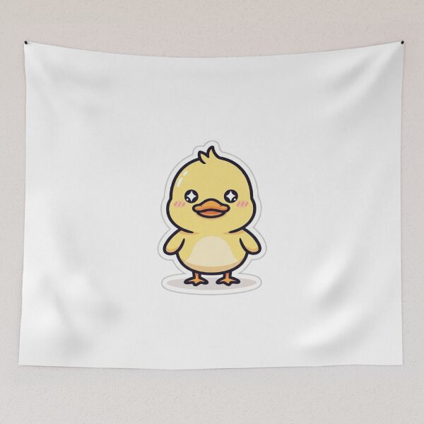 Item preview, Cute Baby Duck Sticker | Kawaii Yellow Duckling Cartoon | Adorable Duck Lover Gift designed and sold by MMK1SHOP.