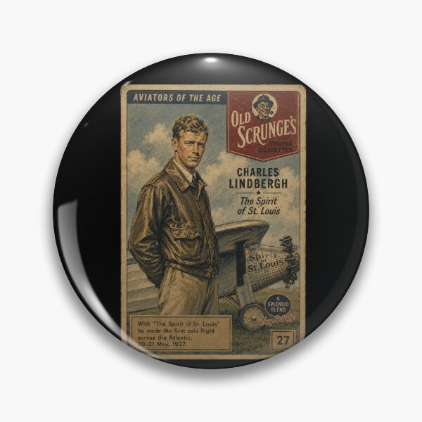 Item preview, Charles Lindbergh - Trading Card designed and sold by halibutgoatramb.