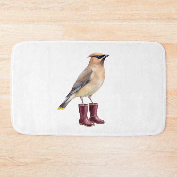 Item preview, Cedar Waxwing Maroon Boots designed and sold by Roy & Tiffany.