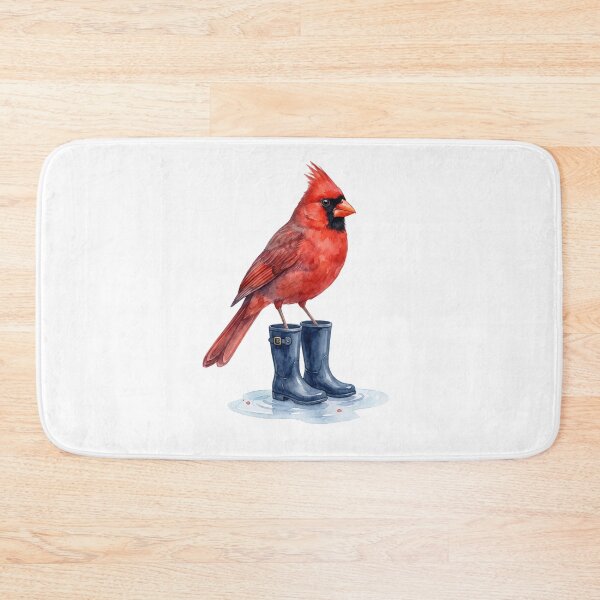 Item preview, Northern Cardinal Dark Boots designed and sold by Roy & Tiffany.