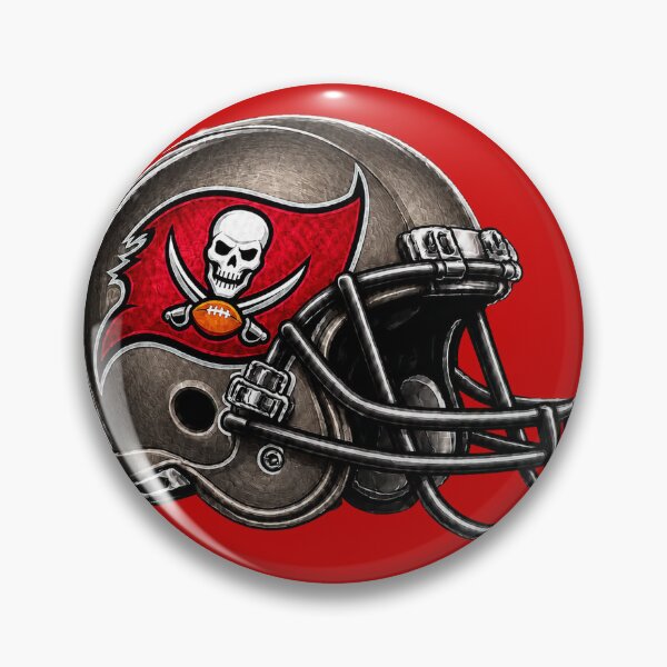 Item preview, Tampa Bay Buccaneers NFL Helmet Design designed and sold by Luke Foran Sports Art.