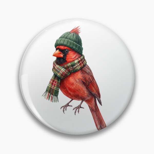 Item preview, Cozy Winter Cardinal Beanie designed and sold by Roy & Tiffany.