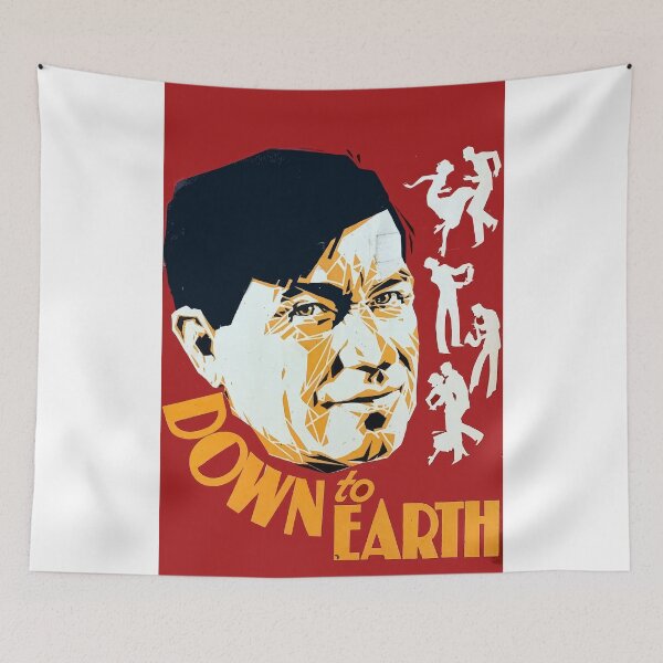 Item preview, Down to Earth – Vintage 1930s Classic Cinema Poster designed and sold by barboshans22.