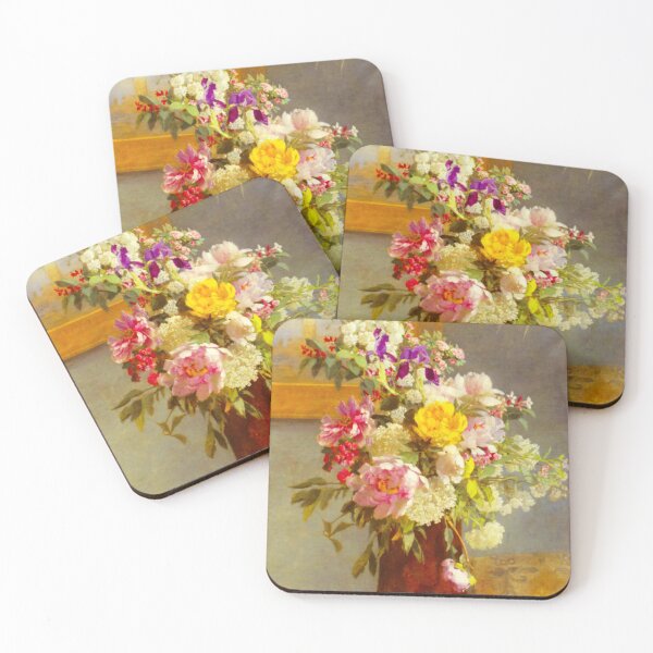 Item preview, Whitsun Bouquet by Tina Blau (1898) designed and sold by Vernissage-dart.