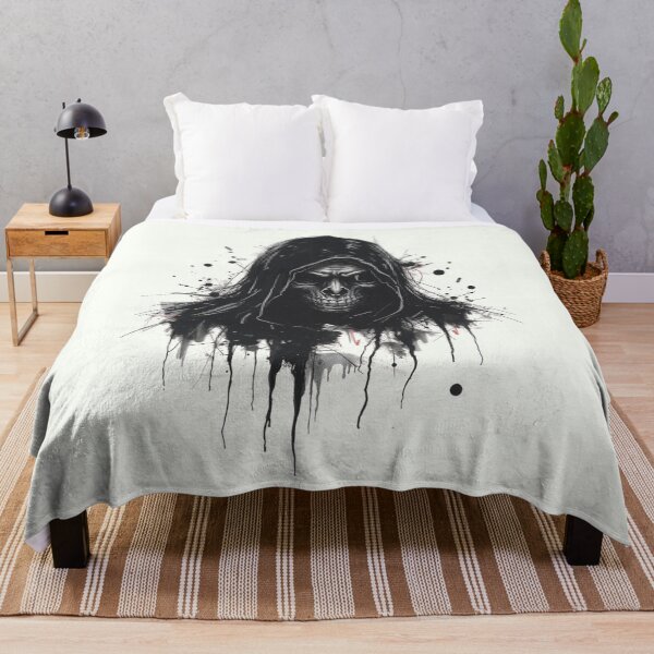 Item preview, Dark Grunge Hooded Grim Reaper Sketch designed and sold by ERODED SELF.
