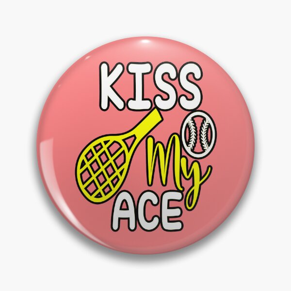 Item preview, Kiss My Tennis Ace Funny Tennis Player Gift designed and sold by creativerooney.