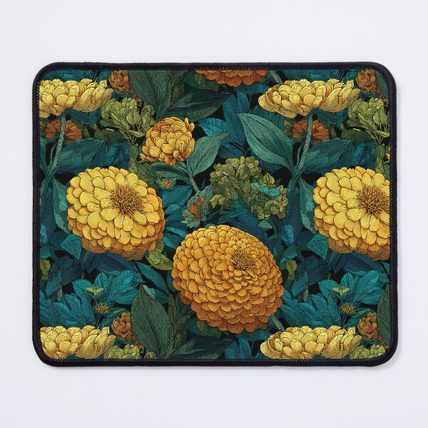 Item preview, Elegant Zinnia Floral - Retro Flower Floral - Fathers Day Ideas designed and sold by RoyalStarsPatts.